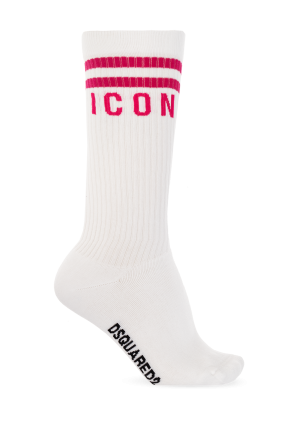 Cotton socks with logo