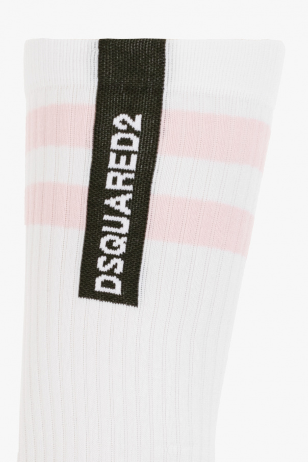 Dsquared2 Cotton socks with logo