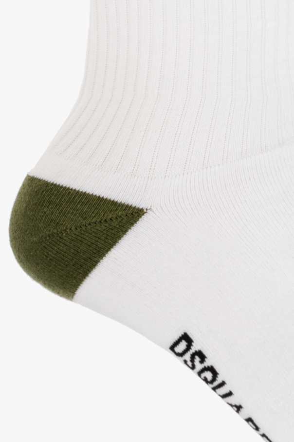 Dsquared2 Cotton socks with logo