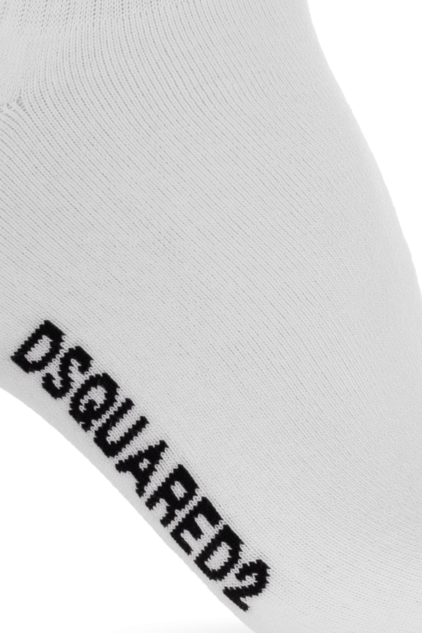 Dsquared2 Cotton socks with logo