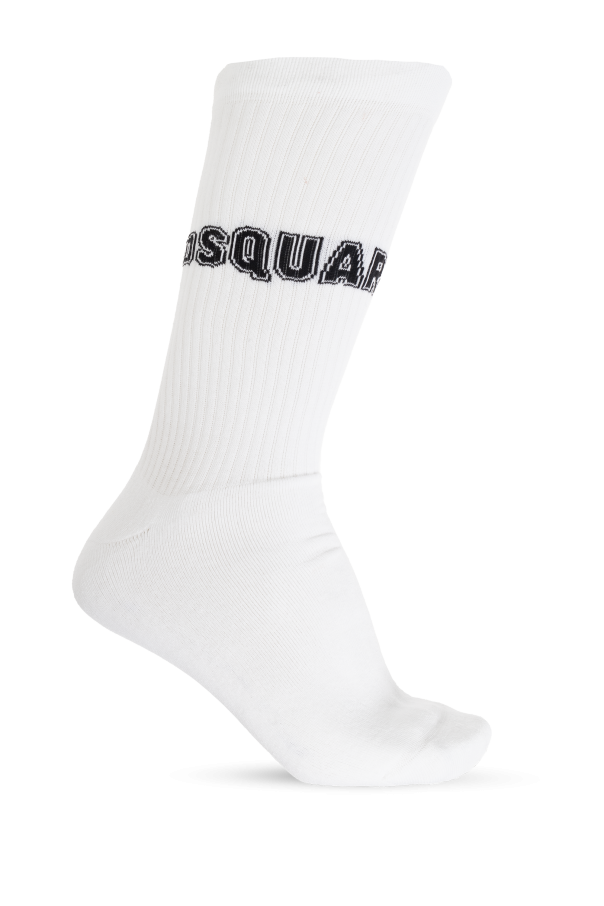 Dsquared2 Cotton socks with logo