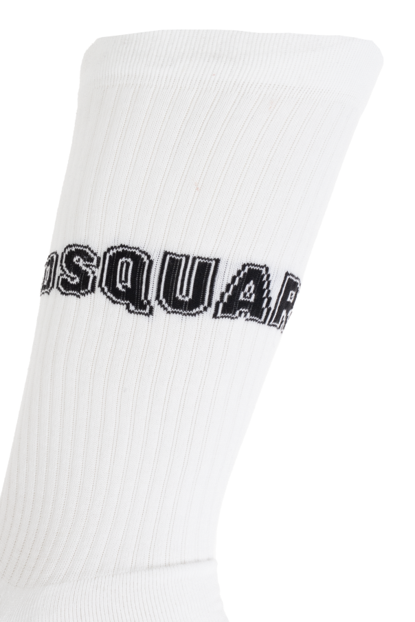 Dsquared2 Cotton socks with logo