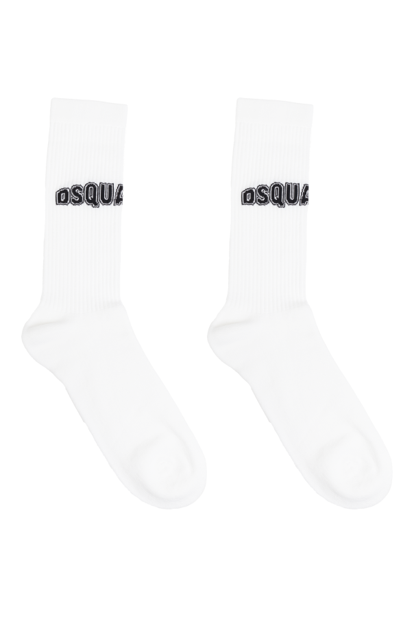 Dsquared2 Cotton socks with logo