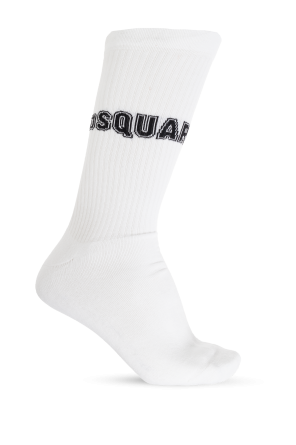 Cotton socks with logo