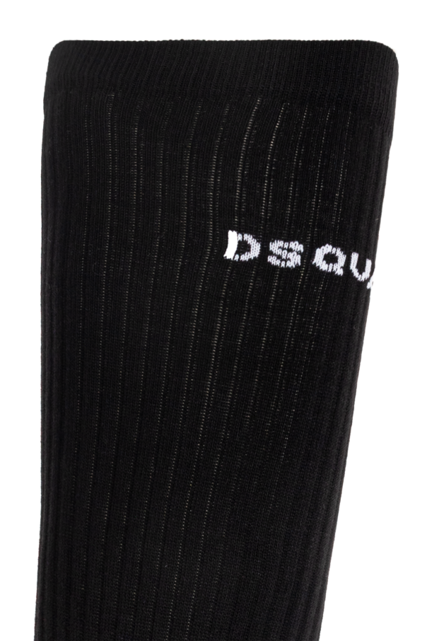 Dsquared2 Cotton socks with logo