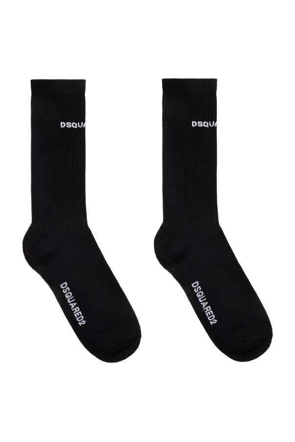 Dsquared2 Cotton socks with logo