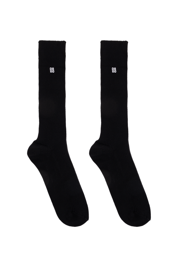 Dsquared2 Calcetines largos con logotipo bordado