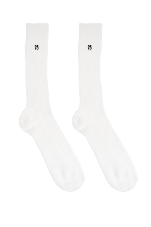 Dsquared2 Long socks with embroidered logo