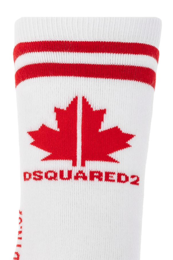 Dsquared2 Kids Long socks with logo