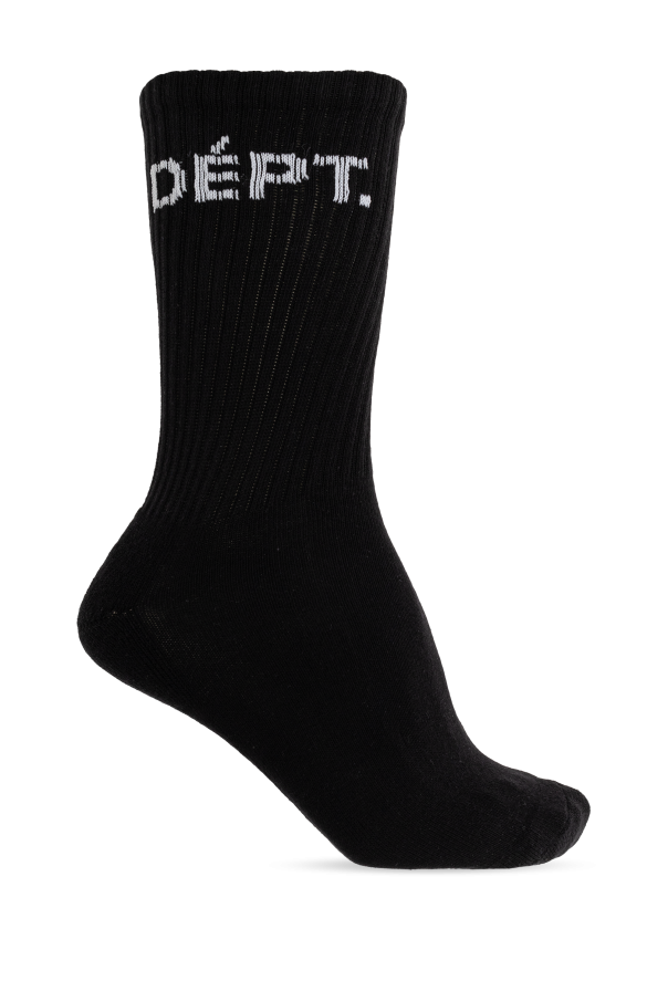 socks with logo od GALLERY DEPT.