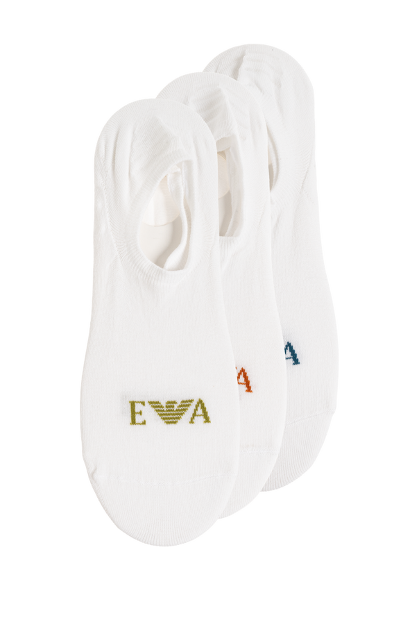 Three-pack of socks with logo od Emporio Armani