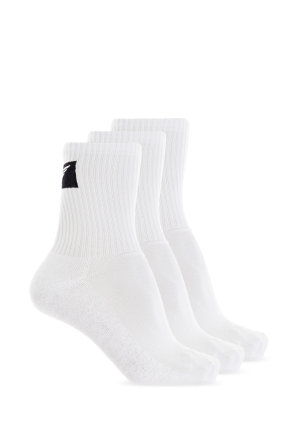 Three-pack of socks with logo od Emporio Armani