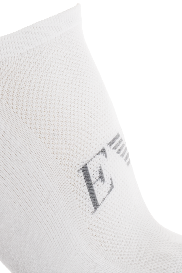 Emporio Armani Calcetines de algodón con logo