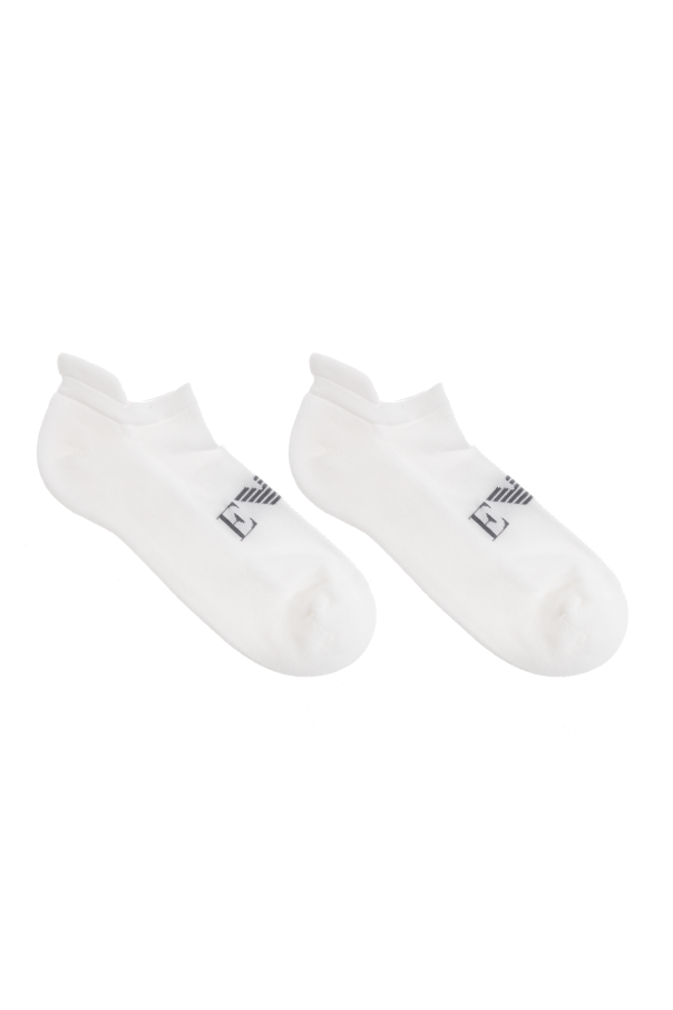 Emporio Armani Calcetines de algodón con logo