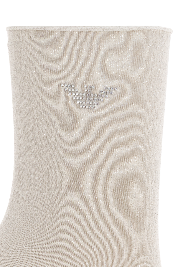 Emporio Armani Socken mit Lurex-Faden