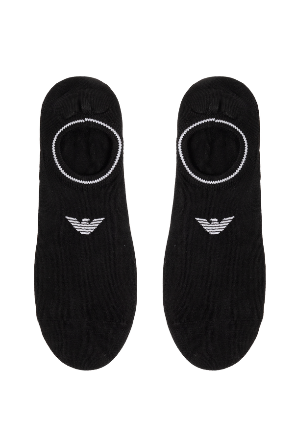 Emporio Armani Pack de tres pares de calcetines con logo