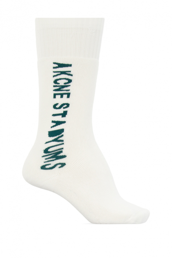 Acne Studios Socks with logo