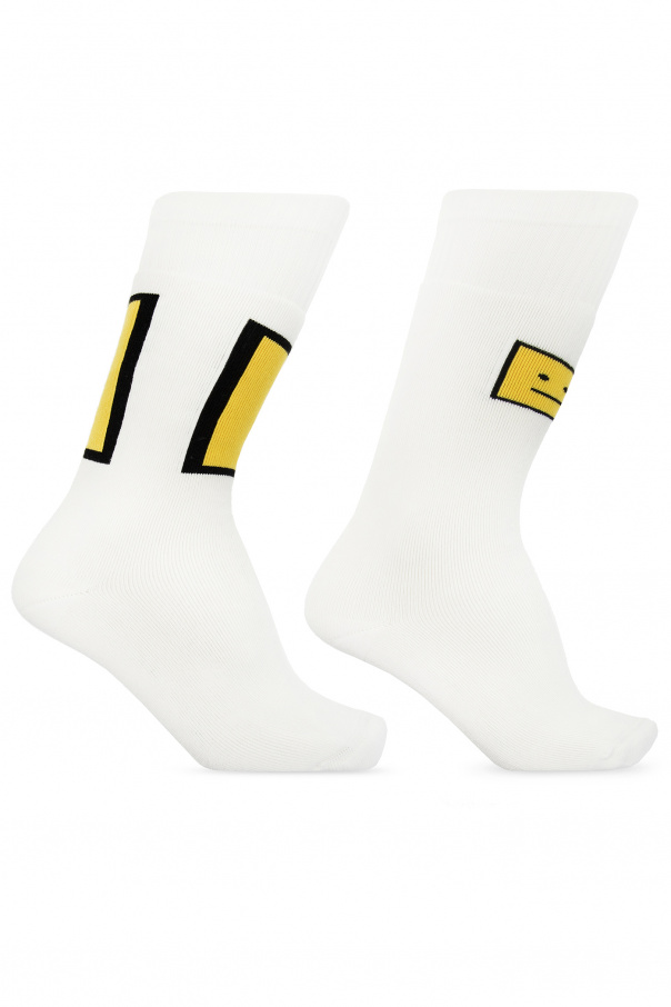 Acne Studios Socks with logo