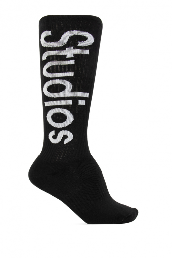 Acne Studios ACNE STUDIOS SOCKS WITH LOGO