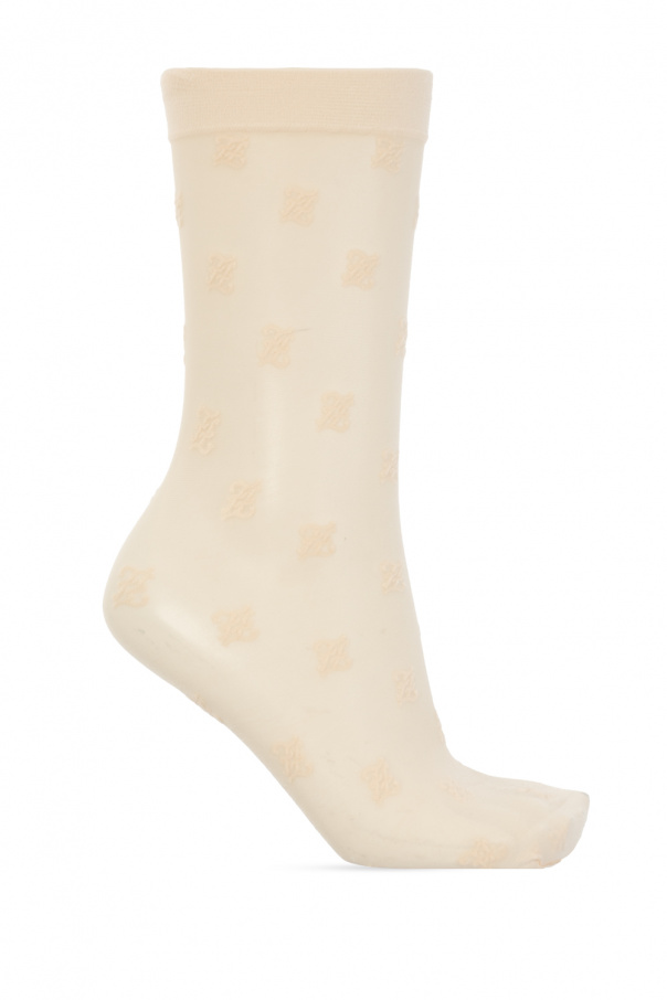 Fendi Transparent socks