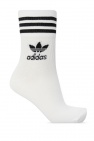 ADIDAS Originals WHITE Ribbed socks three-pack