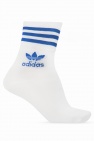 ADIDAS Originals WHITE Logo socks 3-pack