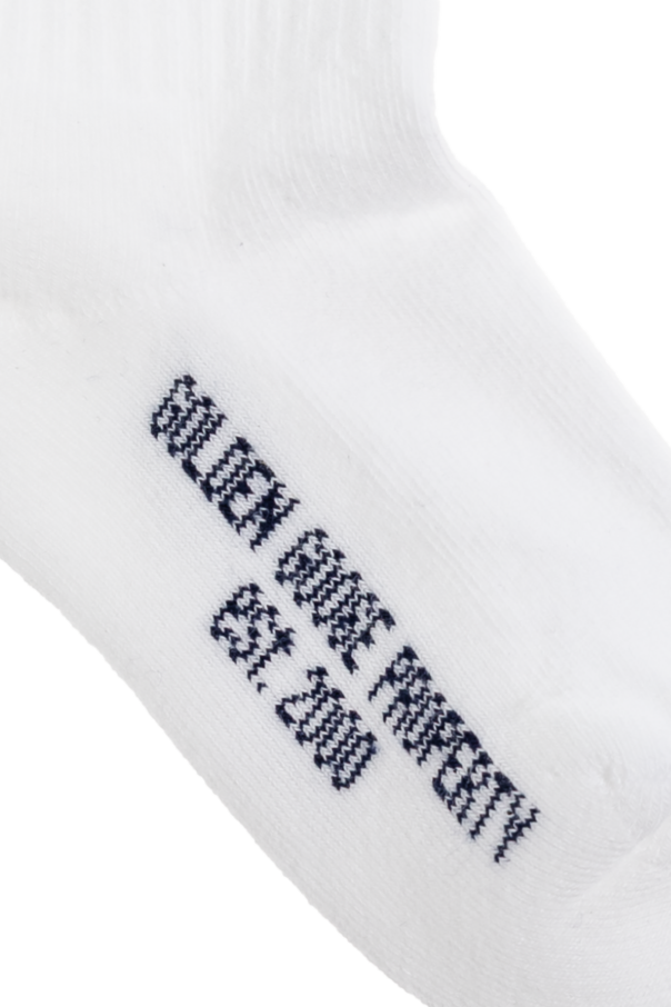 Golden Goose Kids Socken mit Streifenmuster