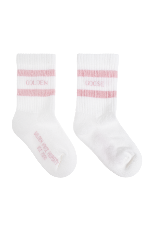 Striped pattern socks od Golden Goose Kids