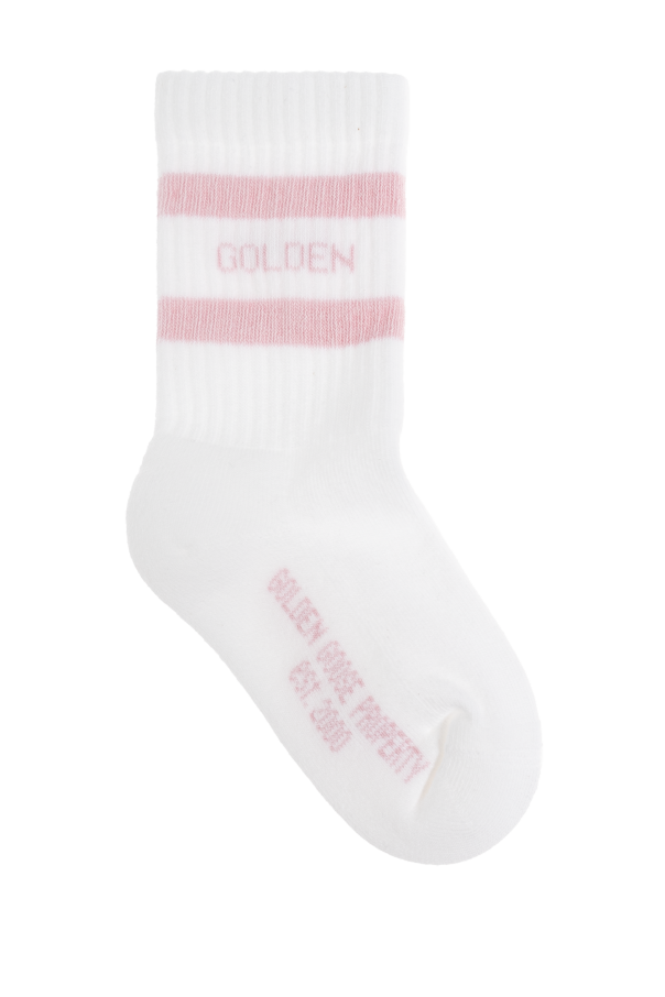 Golden Goose Kids Striped pattern socks