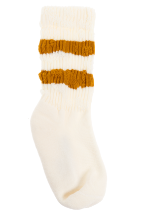 Golden Goose Kids Socks with striped pattern