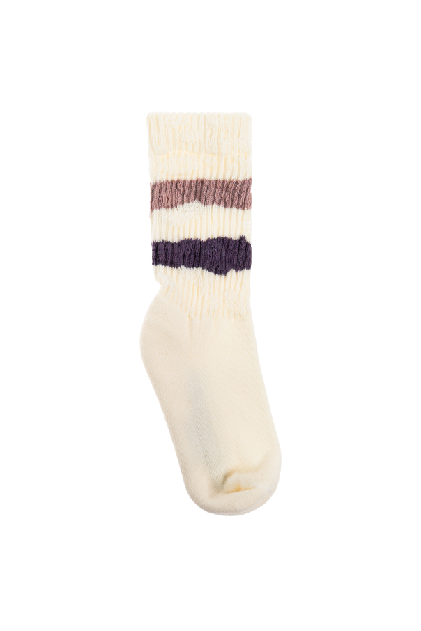 Golden Goose Kids Socks with striped pattern