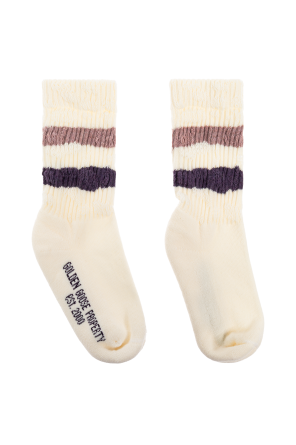 Striped pattern socks