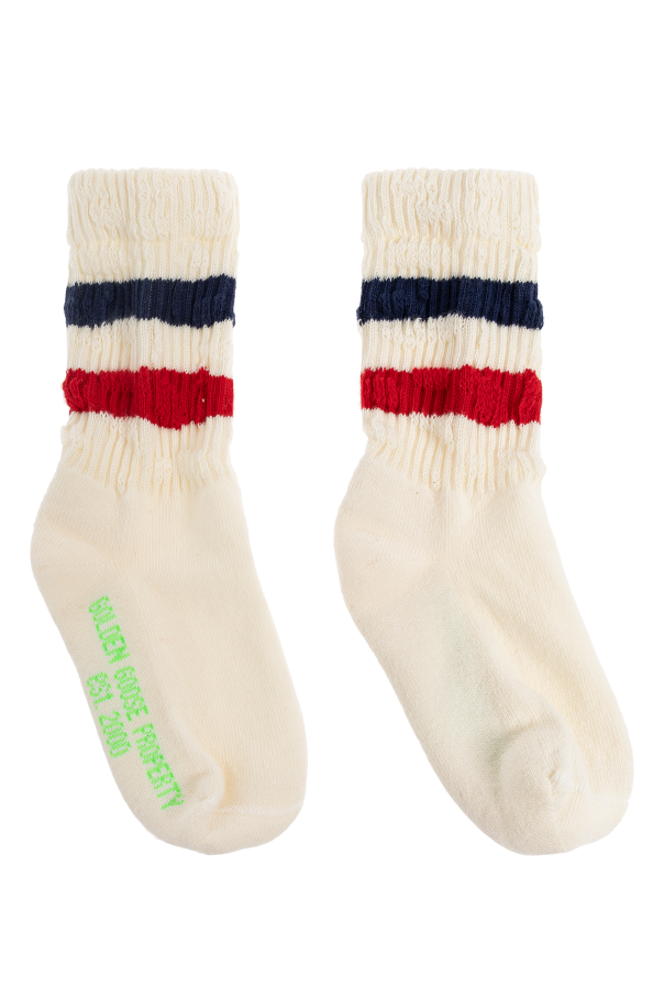 Socks with a striped pattern od Golden Goose Kids
