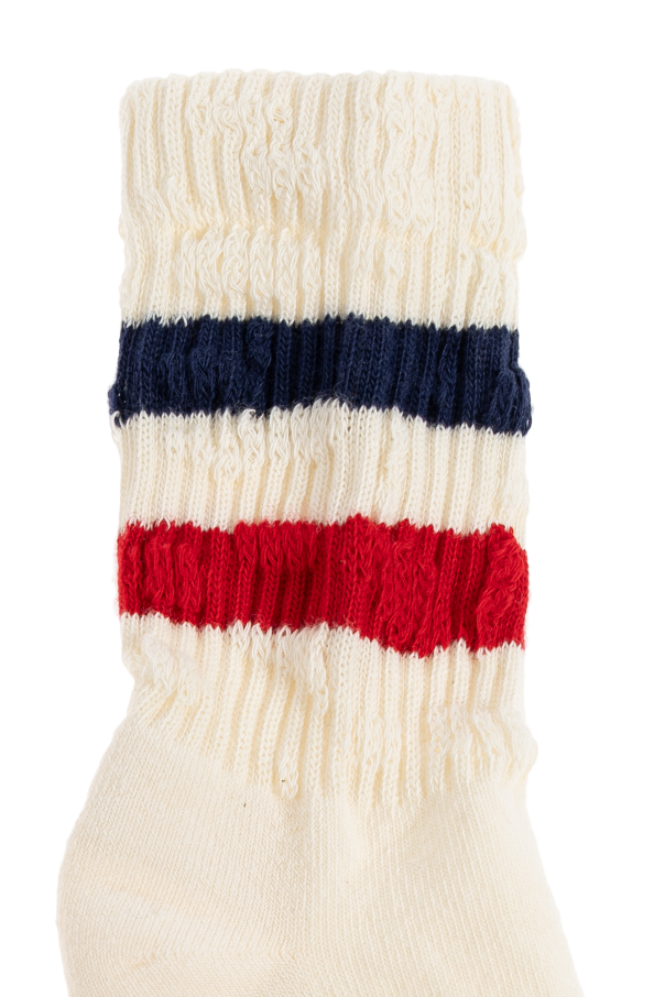 Golden Goose Kids Socken mit Streifenmuster