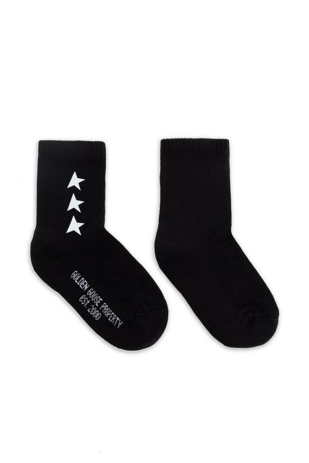 Socks with logo od Golden Goose Kids
