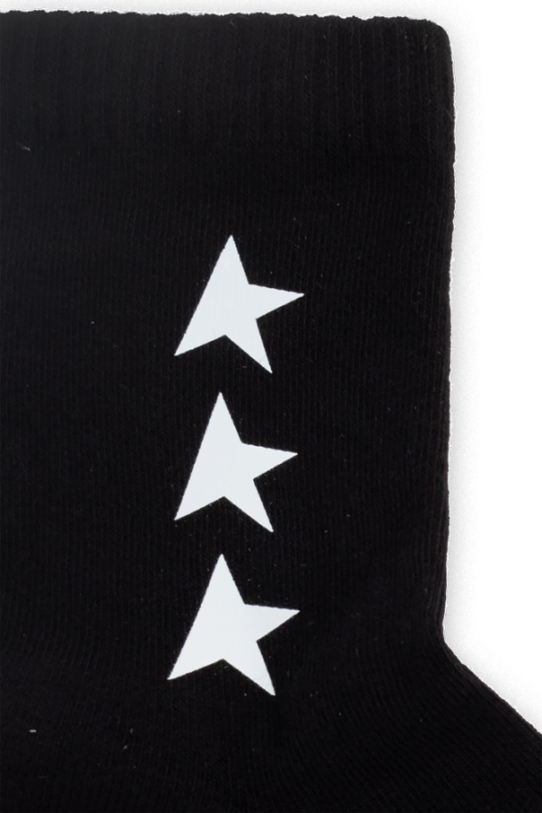 Golden Goose Kids Socken mit Logo