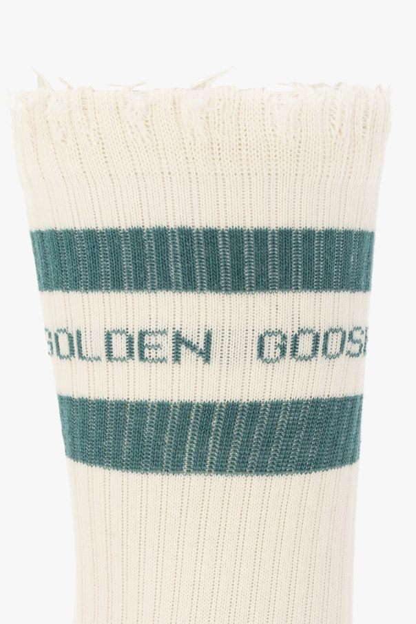 Golden Goose Socks with logo