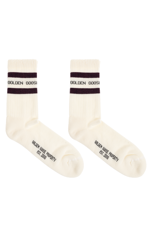 Golden Goose Socks with logo