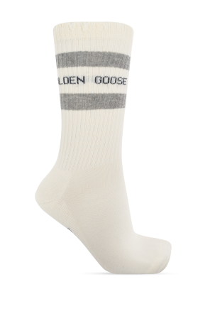 Socks with logo od Golden Goose