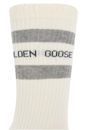 Socks with logo od Golden Goose