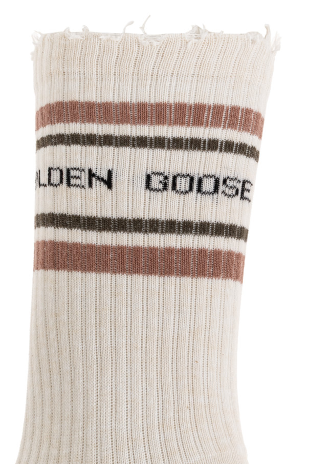 Golden Goose Socks with logo