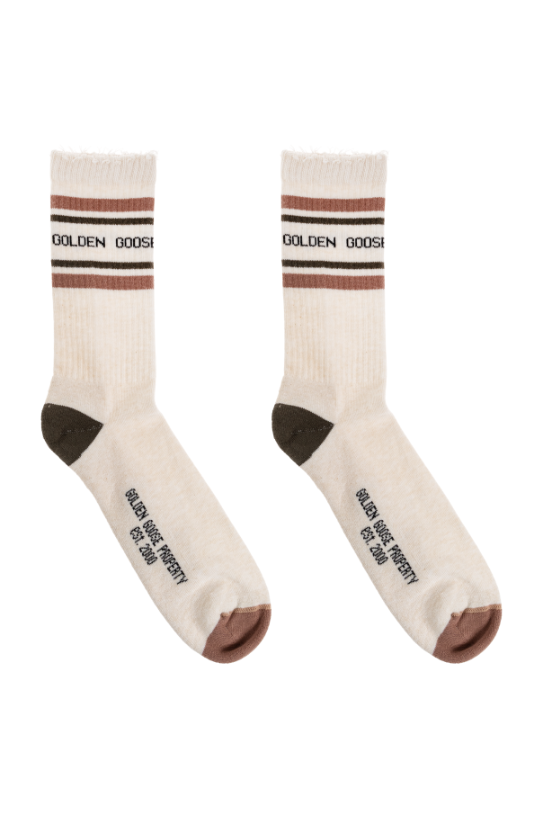 Golden Goose Socks with logo