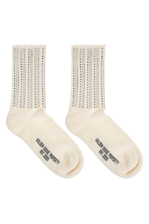 Golden Goose Socken mit glänzenden Applikationen