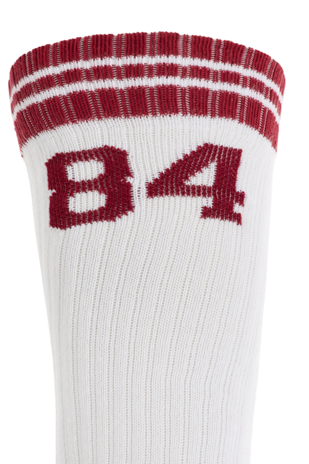 Dolce & Gabbana Lange Baumwollsocken