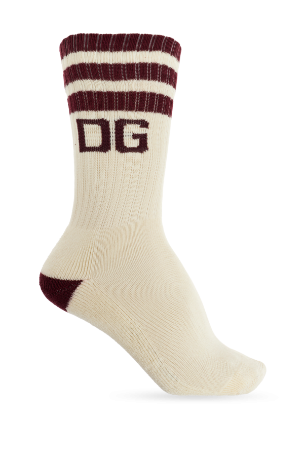 Cotton socks with logo od Dolce & Gabbana