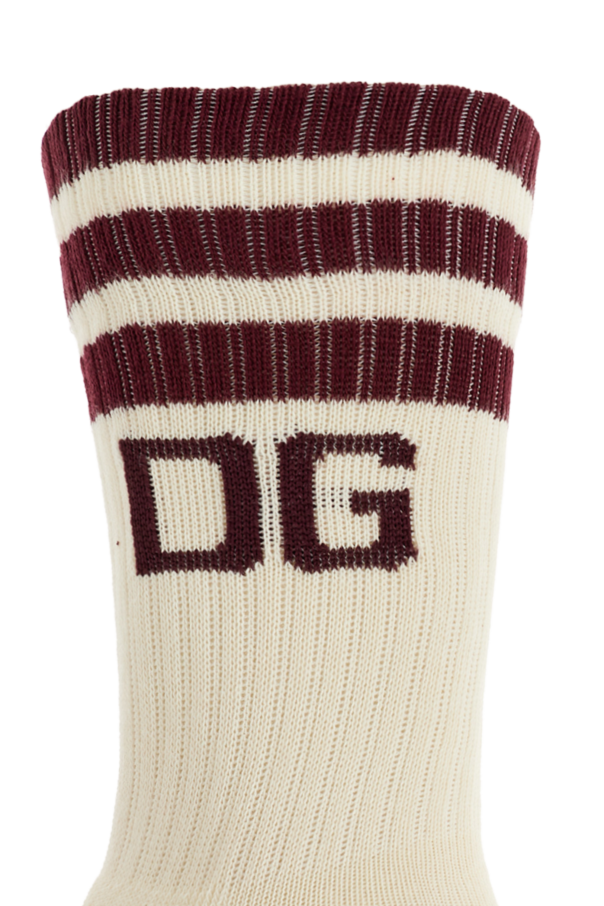Dolce & Gabbana Cotton socks with logo