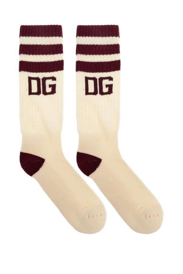 Dolce & Gabbana Cotton socks with logo