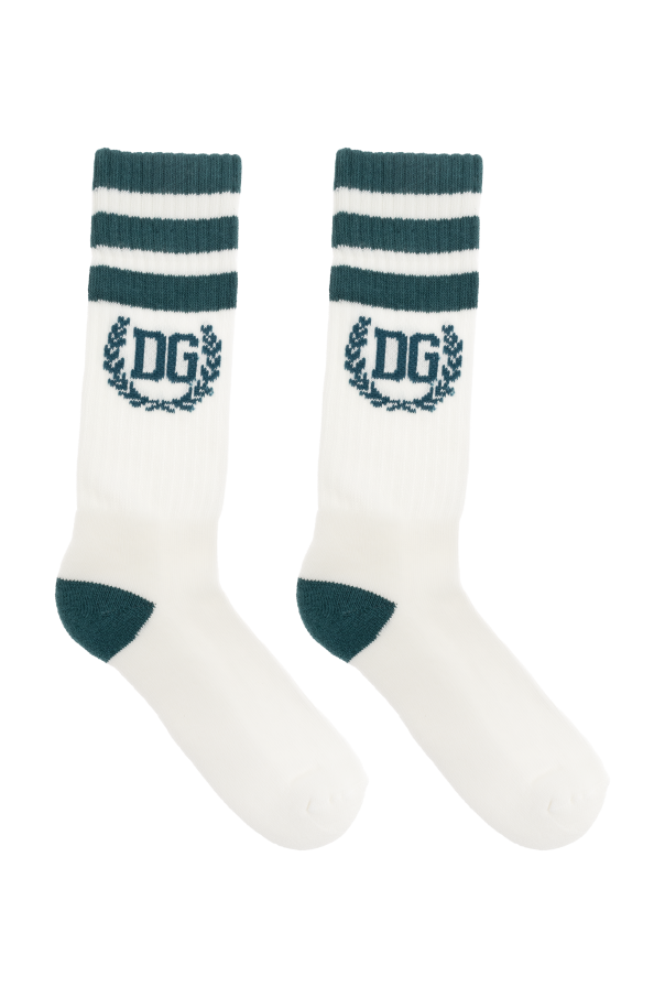 Dolce & Gabbana Cotton socks with logo