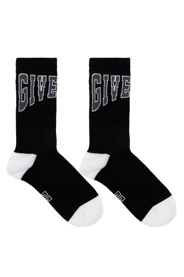 Branded socks od Givenchy Kids
