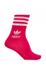 ADIDAS Originals RED Logo socks 3-pack